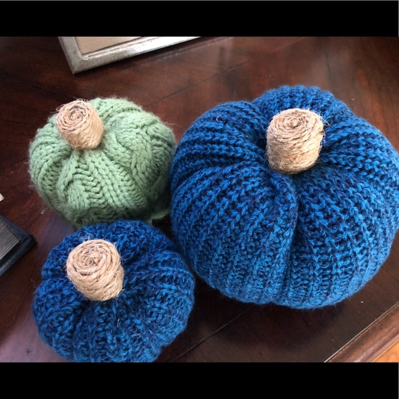 Handmade Sweater Pumpkins - Picture 2 of 4